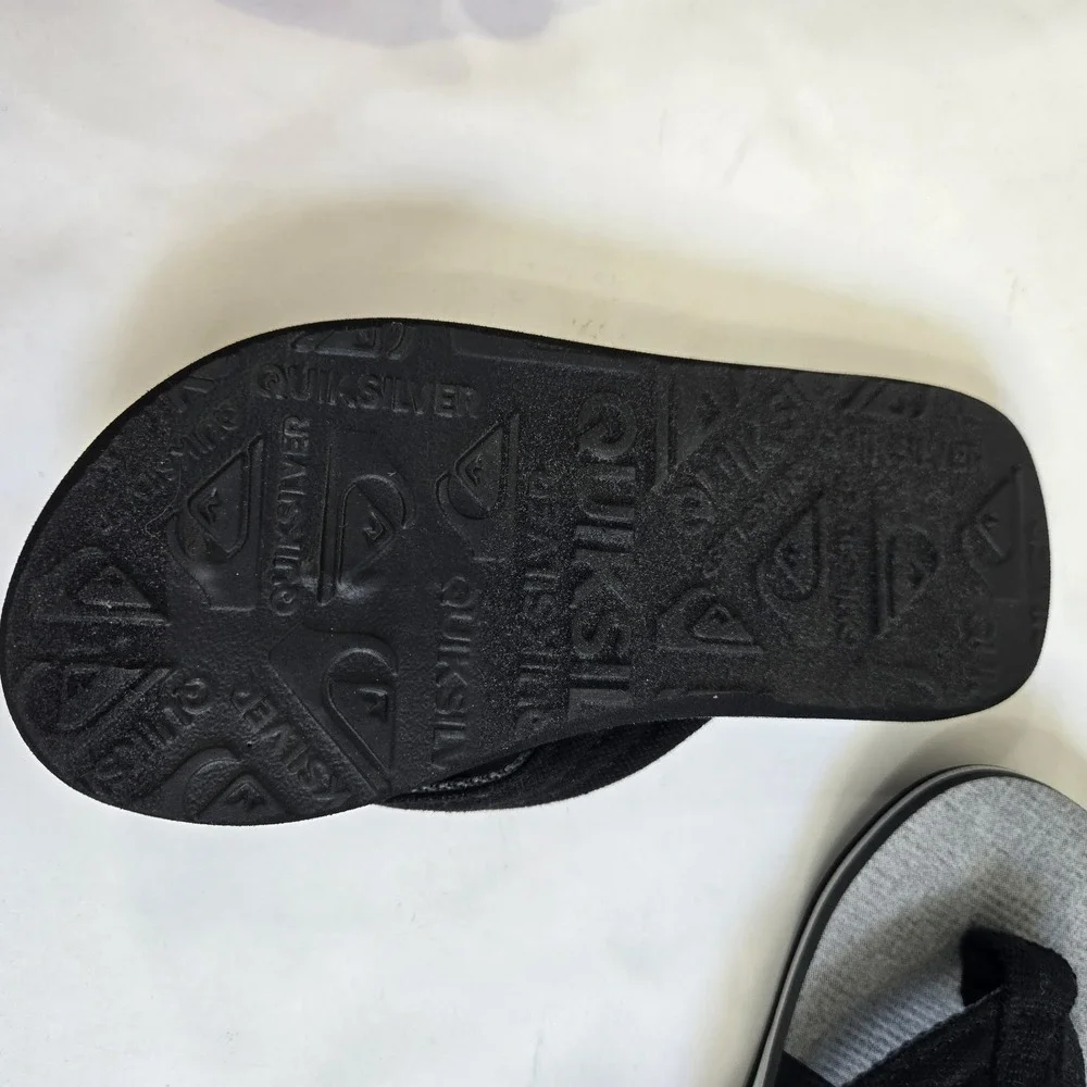 Quiksilver Little Boy Size 11 Youth Molokai Layback Sandals NWOT